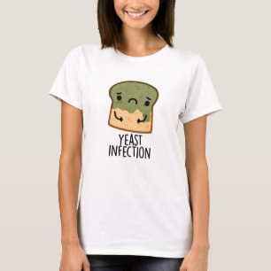 Camiseta Febre Infecção Pão Engraçado