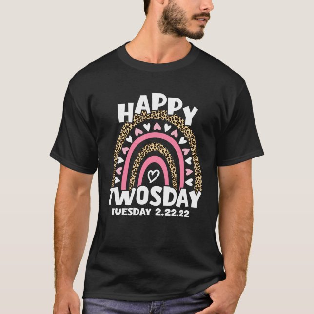 Camiseta February 22nd 2022 2 22 22 Happy Twosday Tuesday 2 (Frente)
