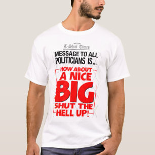 Camiseta Feche acima