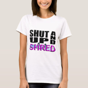 Camiseta FECHE ACIMA E FRAGMENTO (a snowboarding)
