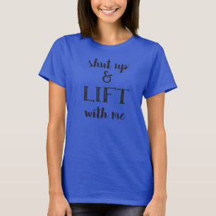 Camiseta Feche acima e levante comigo