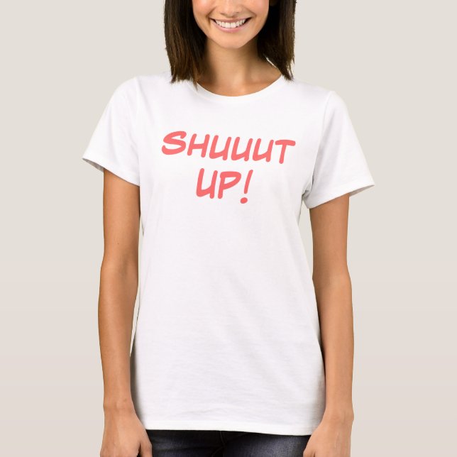 Camiseta feche acima o tshirt (Frente)