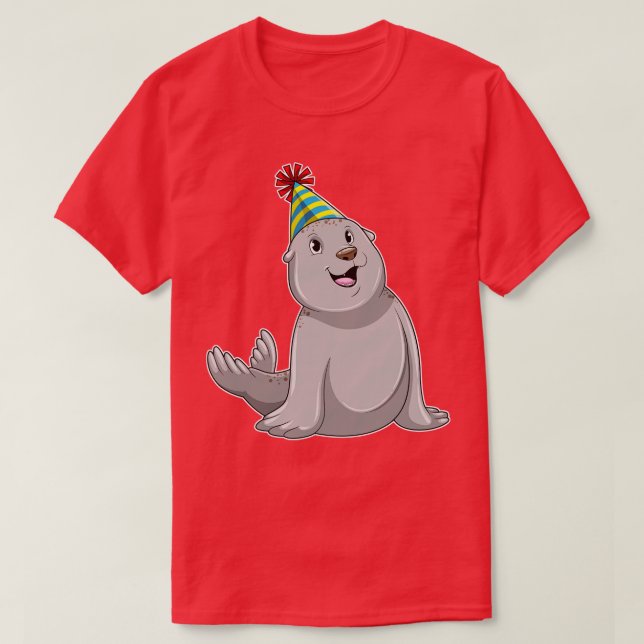 Camiseta Feche com a Parte de chapéu (Frente do Design)