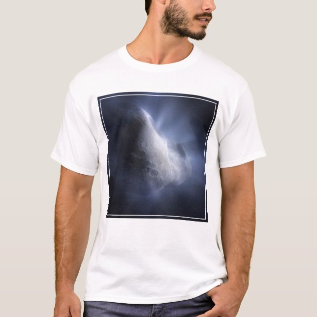 Camiseta Feche Ilustrativamente O Tempel De Cometa. (Frente)