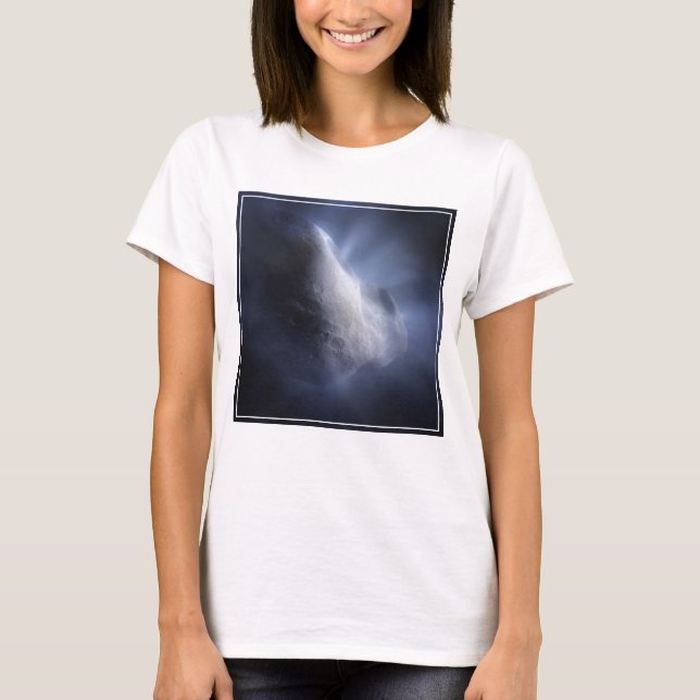 Camiseta Feche Ilustrativamente O Tempel De Cometa. (Frente)