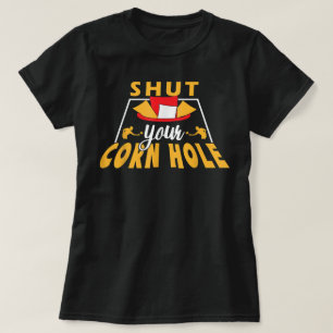 Camiseta Feche o seu buraco de milho