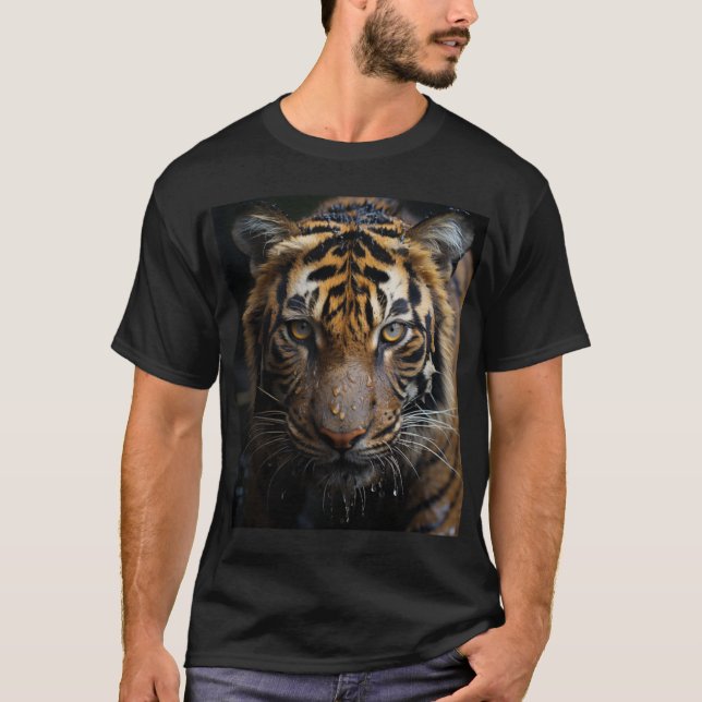 Camiseta Feche o Tigre nos Grandes Gatos Molhados (Frente)