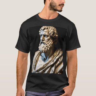 Camiseta Fecho da Estátua Romana de Aristóteles T-Shirt