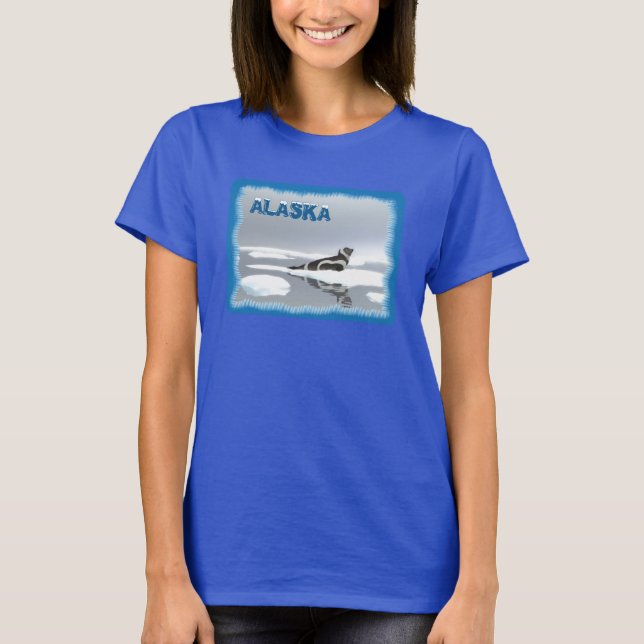 Camiseta Fecho De Friso No Gelo (Frente)