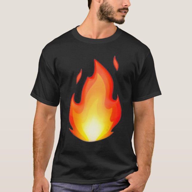 Camiseta Fecho De Vestuário A Quente Mostra O Calor Da Quei (Frente)