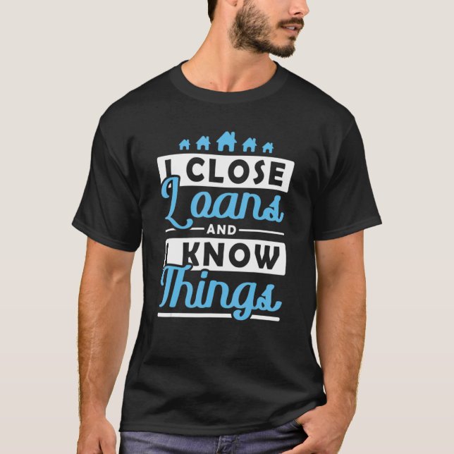 Camiseta Fecho Empréstimos e Sei Coisas Empréstimos Hipotec (Frente)