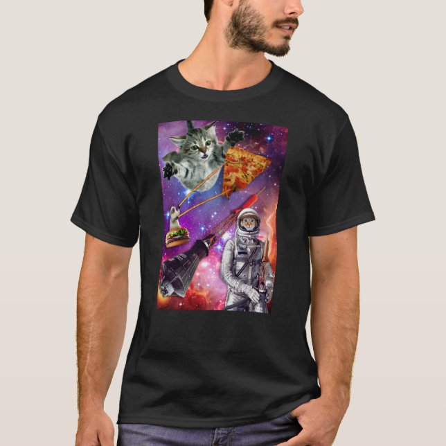 Camiseta Federação de Espaço de Cat (Frente)