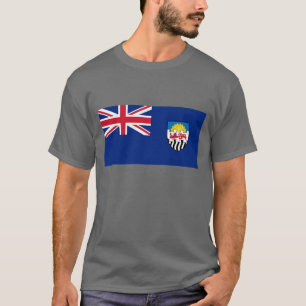 Camiseta Federação de Rodésia e de bandeira de Nyasaland