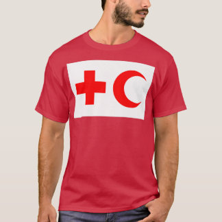 Camiseta Federação Internacional da Cruz Vermelha e dos Cre