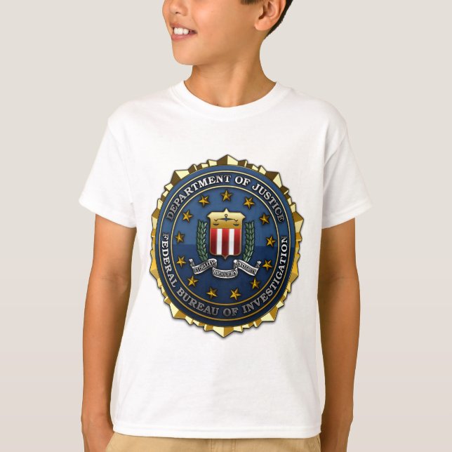 Camiseta Federal Bureau of Investigation (Frente)