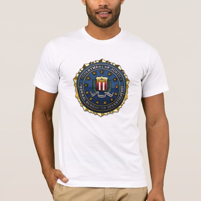 Camiseta Federal Bureau of Investigation (Frente)