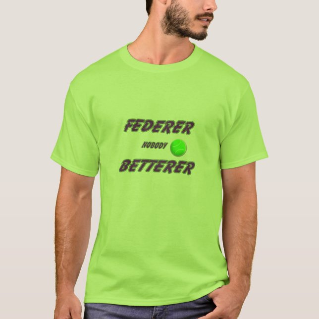 Camiseta Federer - com bola (Frente)