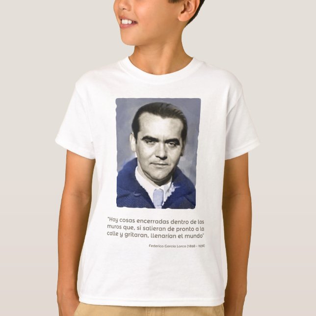 Camiseta Federico García Lorca (Frente)