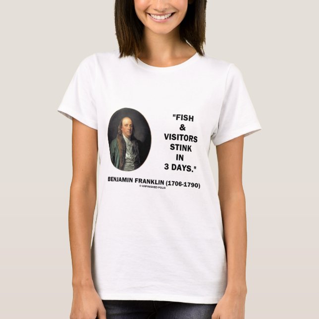 Camiseta Fedor dos peixes & dos visitantes de Benjamin (Frente)