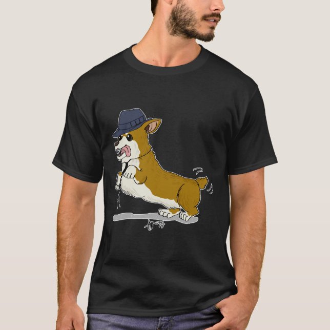 Camiseta Fedora Corgi (Frente)