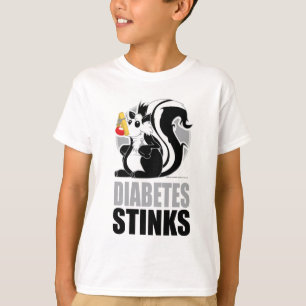 Camiseta Fedores do diabetes