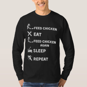 Camiseta Feed Chicken Smart Chicken Egg  