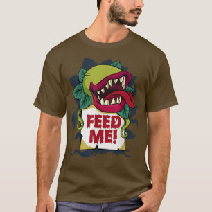 Camiseta Feed Me Lazy Halloween Costume Creepy Spooky Monst
