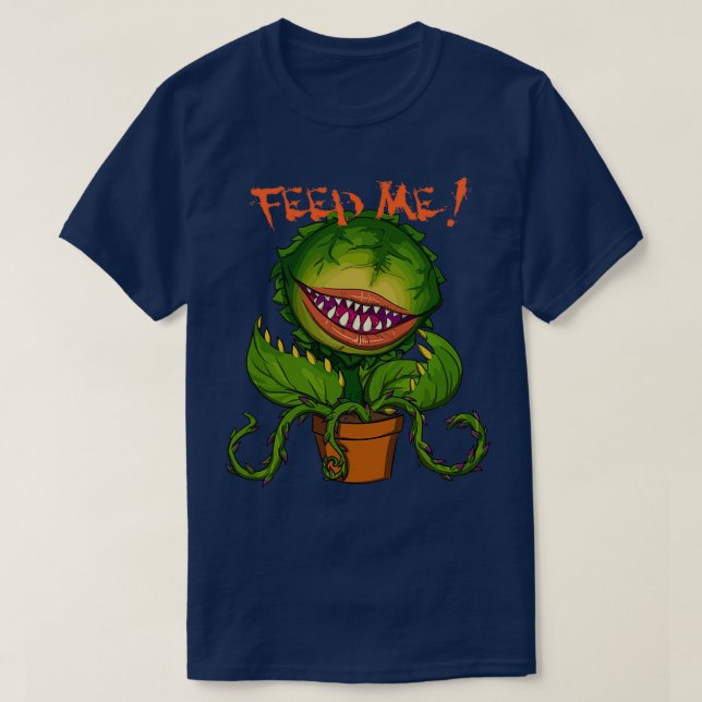 Camiseta Feed me Seymour  (Frente do Design)