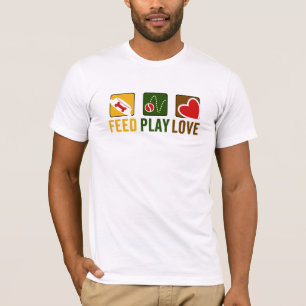 Camiseta feed play love