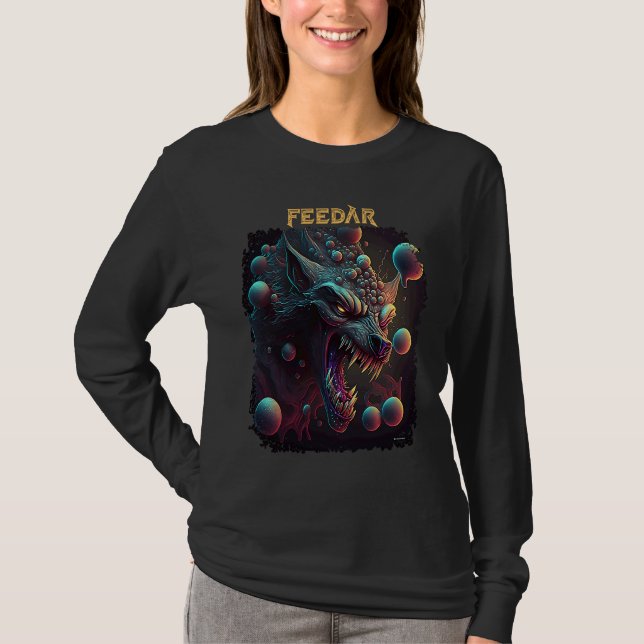 Camiseta Feedar the Werewolf Leader  Gothic Horror (Frente)