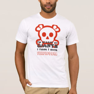 Camiseta Feefifobia - scared dos gigantes, chalaça