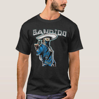 Camiseta Feel-Ink Bandido Bandido Lucha Libre Mexicano Pro