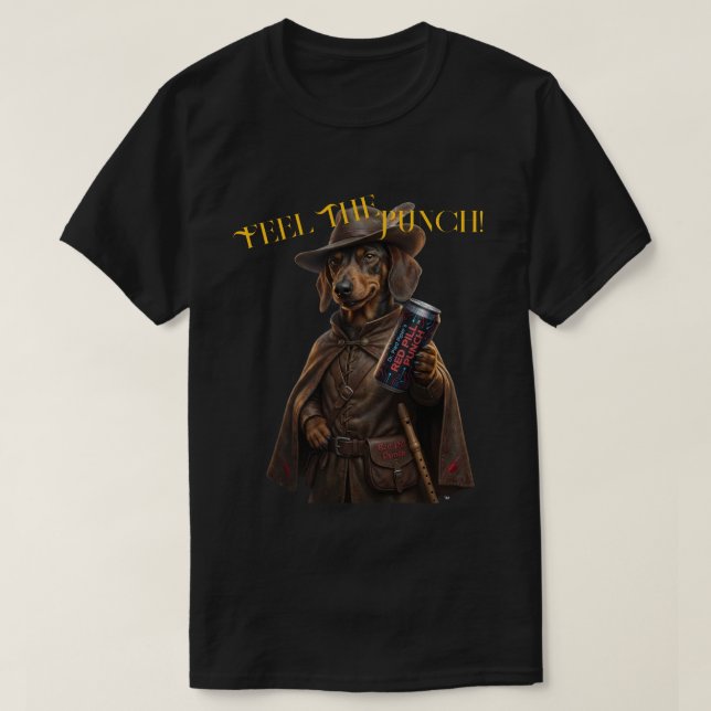 Camiseta Feel the Punch (Frente do Design)