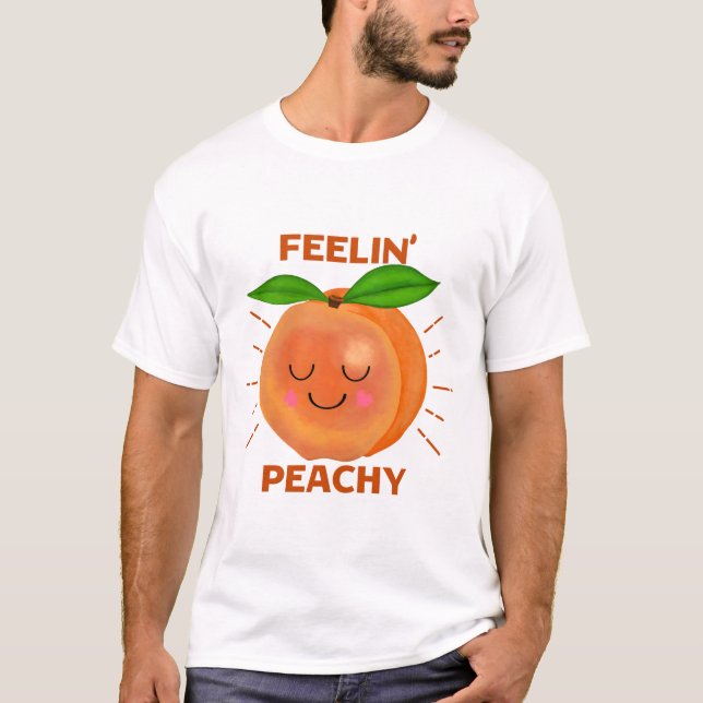 Camiseta Feelin Peachy (Frente)
