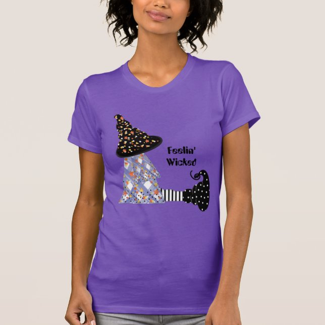 Camiseta Feelin' Wicked Witch (Frente)