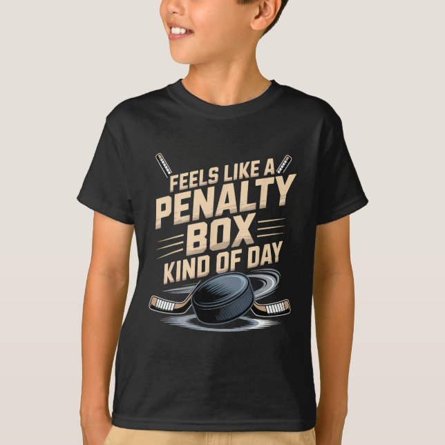 Camiseta Feels Like A Penalty Box Kind Of Day _12  (Frente)
