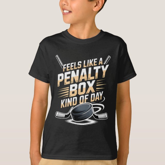 Camiseta Feels Like A Penalty Box Kind Of Day _40  (Frente)