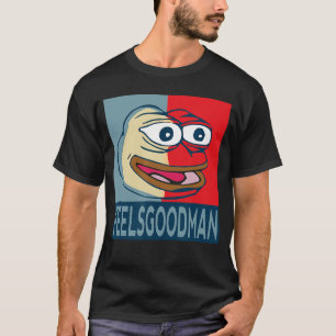 Camiseta FeelsGoodMan Engraçado Esperança Pepe Emote Meme I