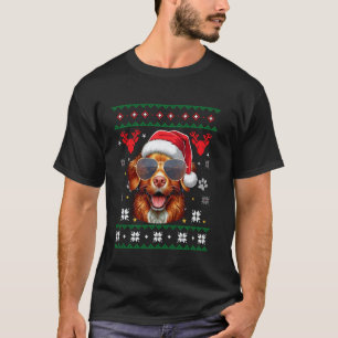 Camiseta Feia Divertida Papai Noel Nova Scotia Duc