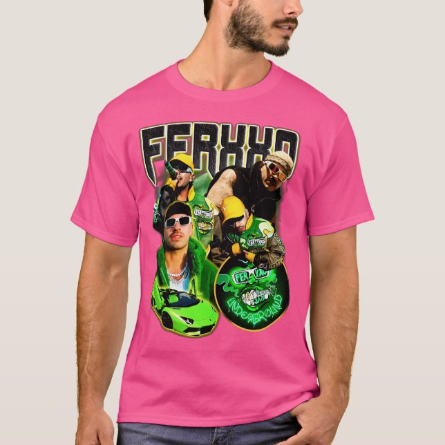 Camiseta Feid Ferxxo Green (Frente)