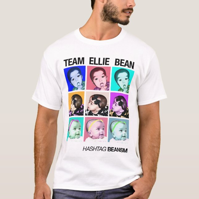 Camiseta Feijão de Ellie da equipe (Frente)