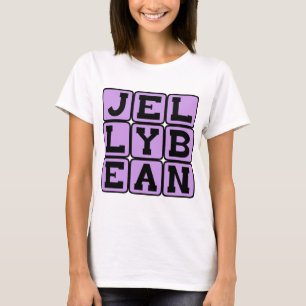 Camiseta Feijão de Gelatina, Doce Saborizado