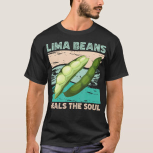 Camiseta Feijão Lima Cura a Alma Feijão Engraçado