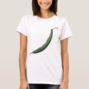 Camiseta Feijão verde do vintage