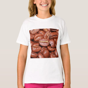 Camiseta Feijões de café torrados