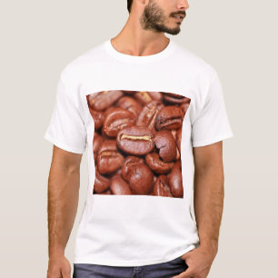 Camiseta Feijões de café torrados