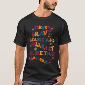 Camiseta Feijões E Rolos De Turcos Deixem-Me Ver Esse Casse