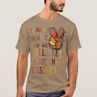 Camiseta Feijões E Rolos De Turcos Deixem-Me Ver Esse Casse