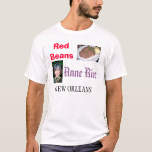 Camiseta Feijões vermelhos de Nova Orleães/Anne Rice