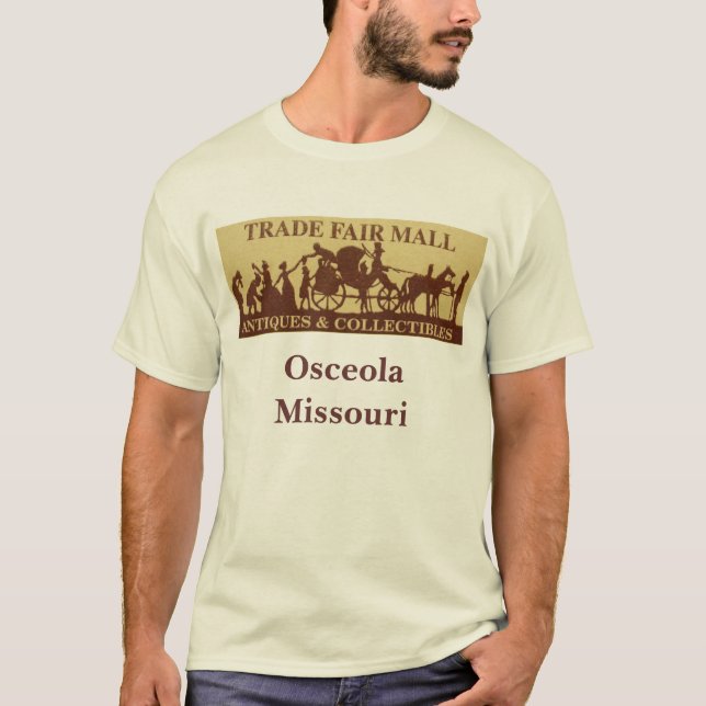 Camiseta feira de comércio, Osceola Missouri (Frente)